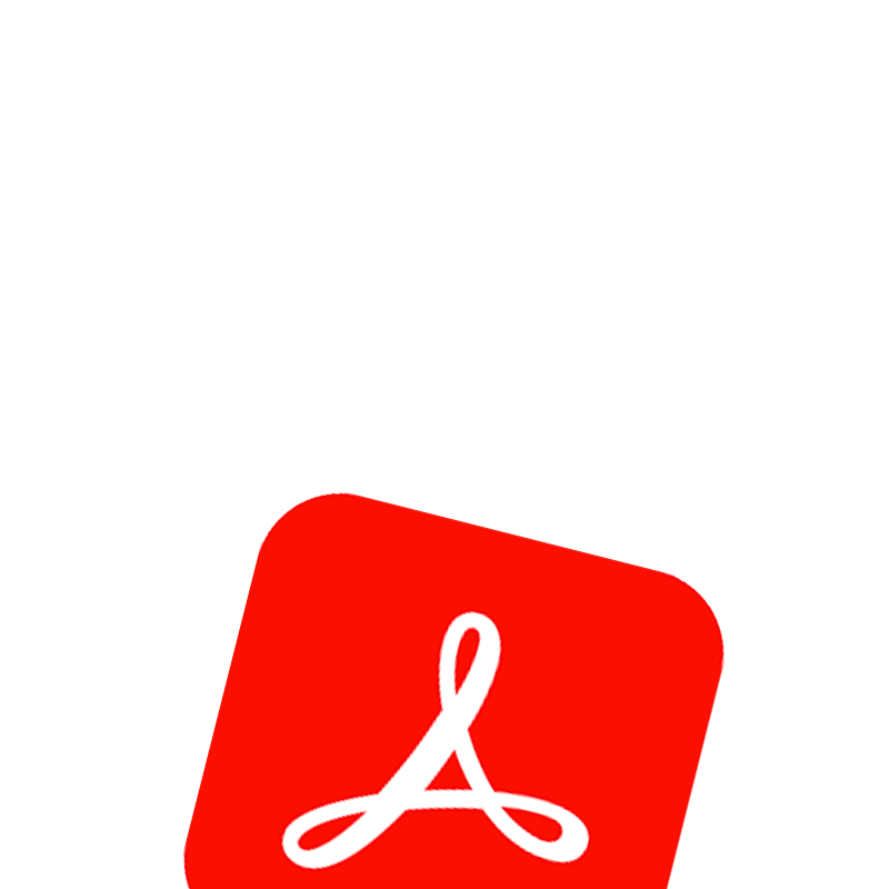 adobe acrobat logo vector